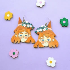 Watercolor Witch - korvikset