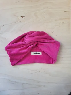 Woolberg Panta - Velour Hot Pink