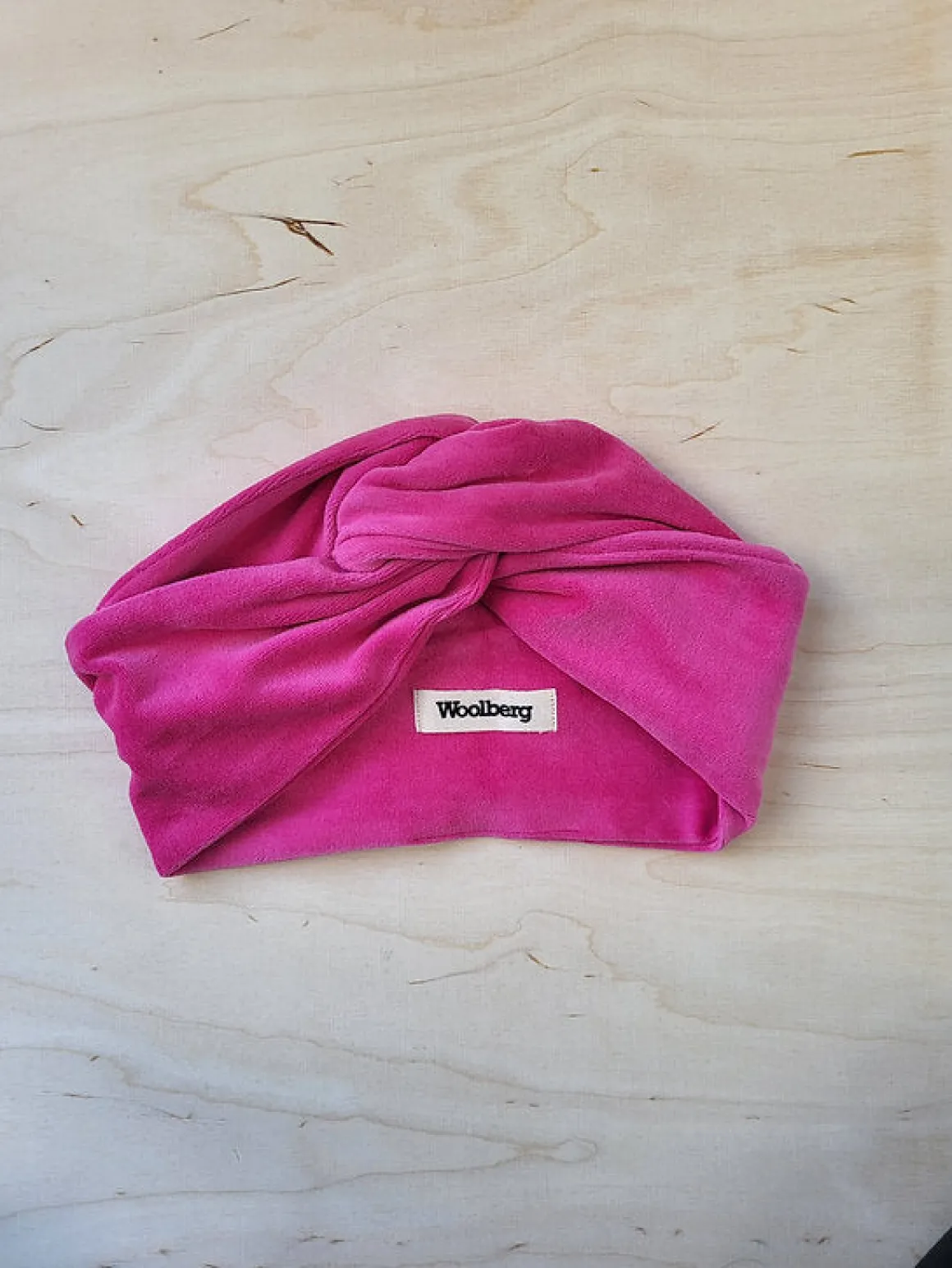 Woolberg Panta - Velour Hot Pink