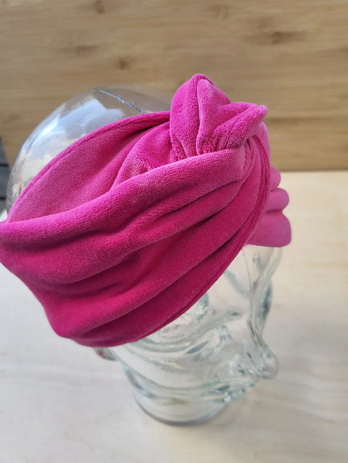 Woolberg Panta - Velour Hot Pink