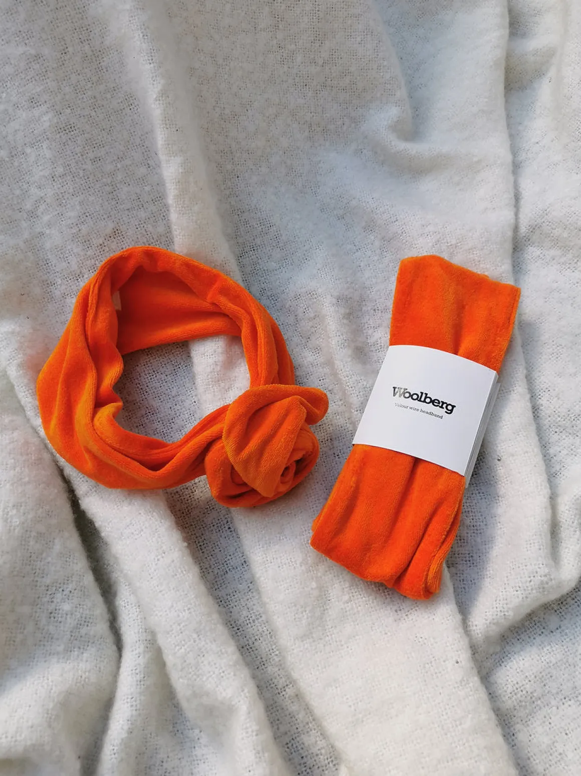 Woolberg Panta - Velour Orange