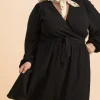 Wrap Dress - Black