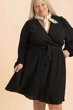Wrap Dress - Black