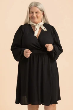 Wrap Dress - Black
