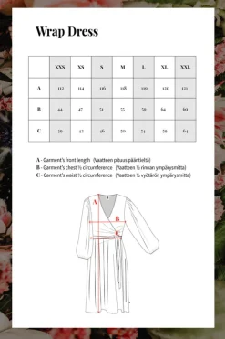 Wrap Midi Dress - Sweet Pea